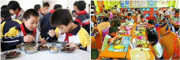 學(xué)生團體餐標(biāo)準(zhǔn)午餐至少5類10種以上食物